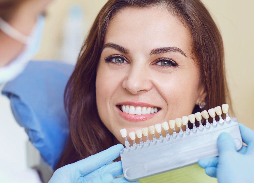 color matching dental implants