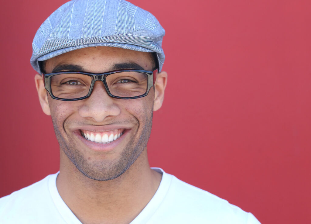 man with nice teeth smiling