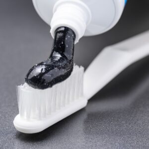 image of charcoal toothpaste