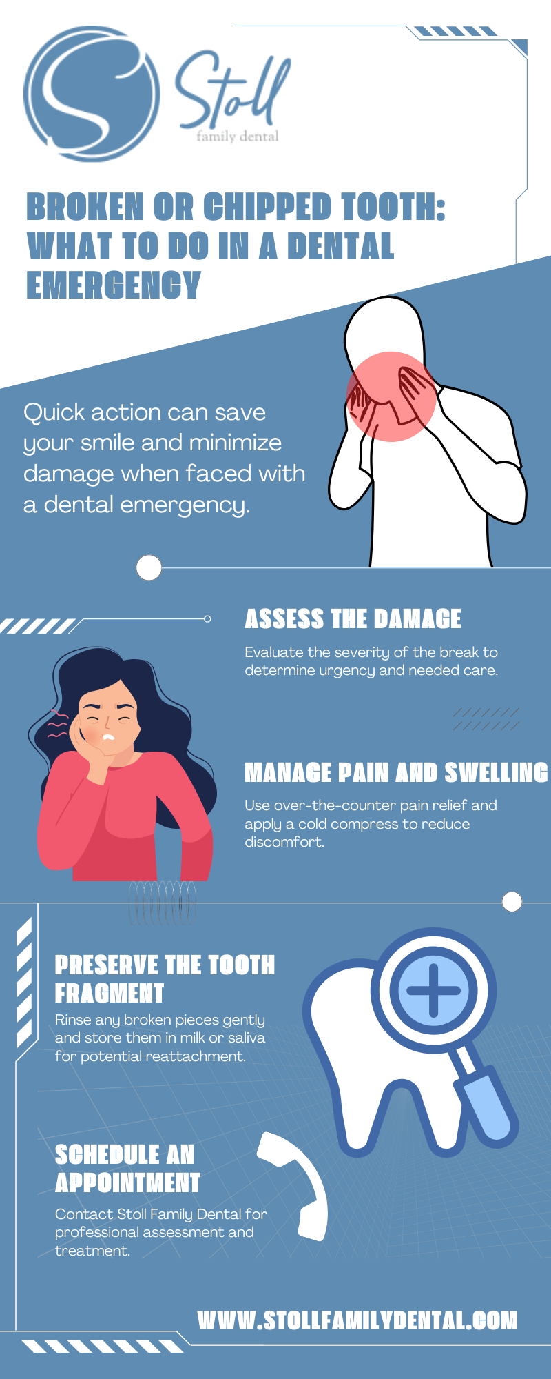 Broken or Chipped Tooth: What to Do in a Dental Emergency